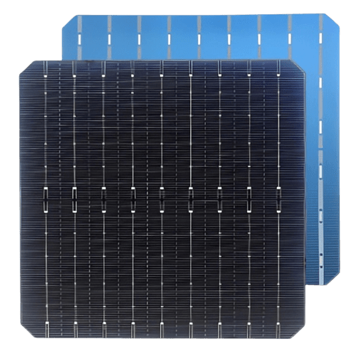Solar Cell P/N Type 210x210mm Right angle Mono Stalline Substrate - Soka Technology