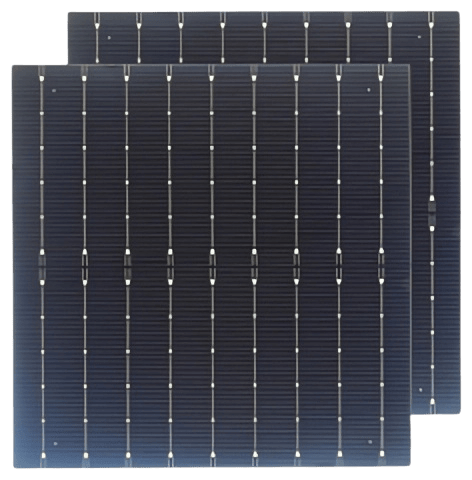 Solar Cell P/N Type 210x210mm Right angle Mono Stalline Substrate - Soka Technology